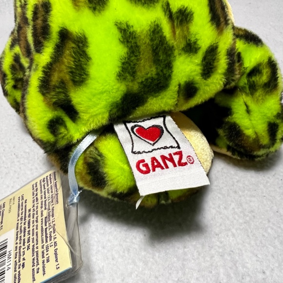 Webkinz by Ganz Spotted Green Bull Frog with Tag - Picture 6 of 7